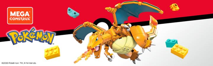 Actual product image Mega Construx Pokemon building set - Glurak