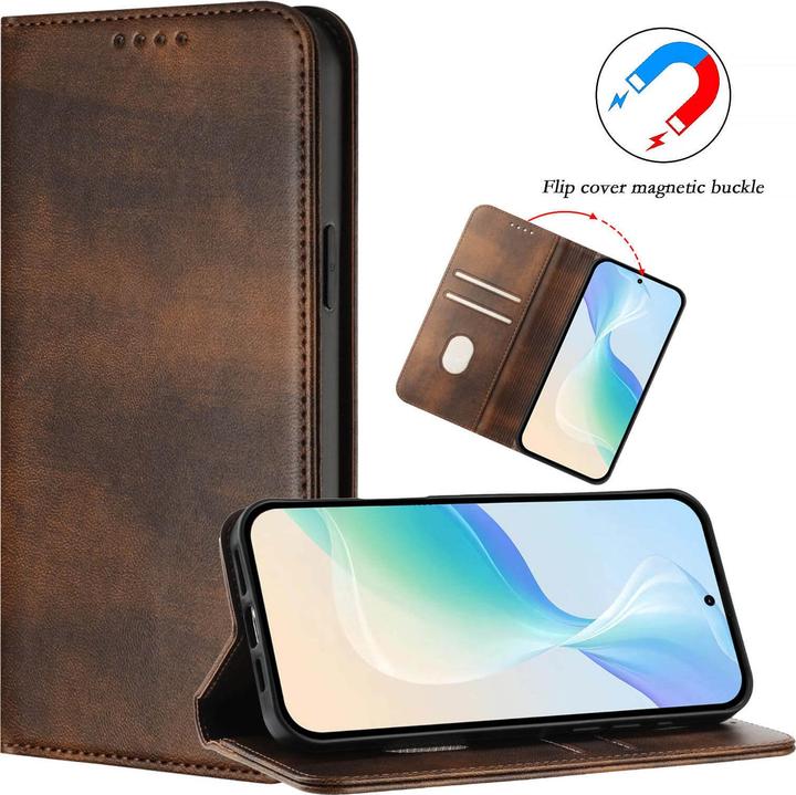 Image du produit Cover-Discount Xiaomi Redmi Note 15 Pro+ / Poco M8 Pro - Vintage Flip Case (Xiaomi Redmi Note 15 Pro)