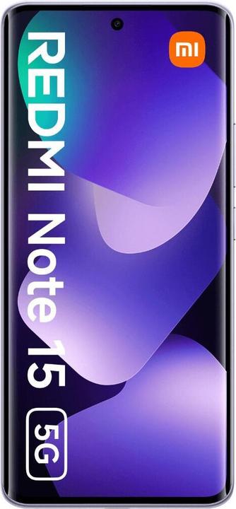 Produktbild Xiaomi Redmi Note 15 5G 6GB/128GB Lila (128 GB, Lila, Mist Purple, Purple, 6.67", Dual SIM, 5G)