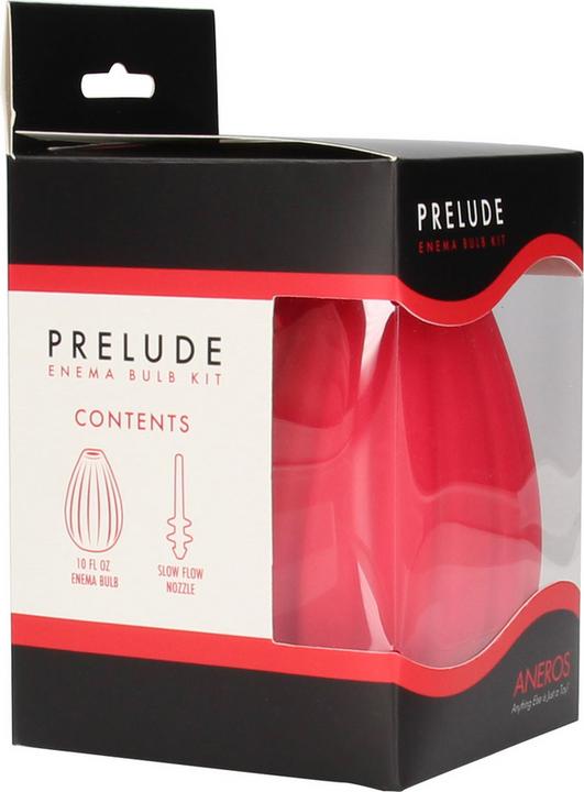 Produktbild Aneros Prelude Enema Bulb Kit - Red (Intimwaschlotion)