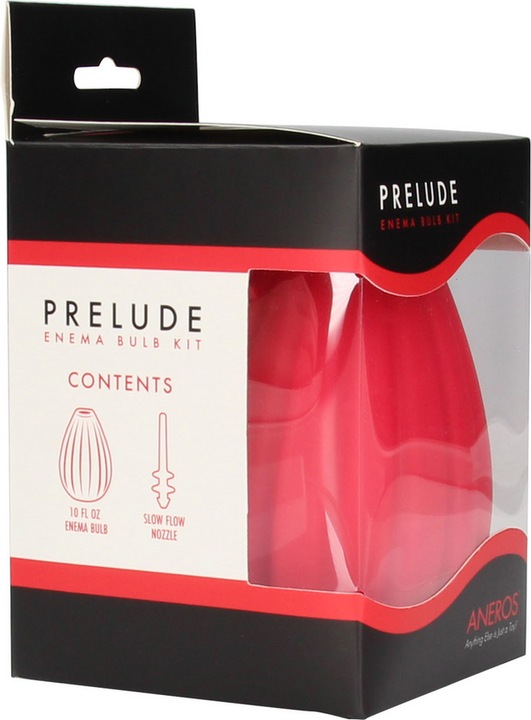 Produktbild Aneros Prelude Enema Bulb Kit - Red (Intimwaschlotion)