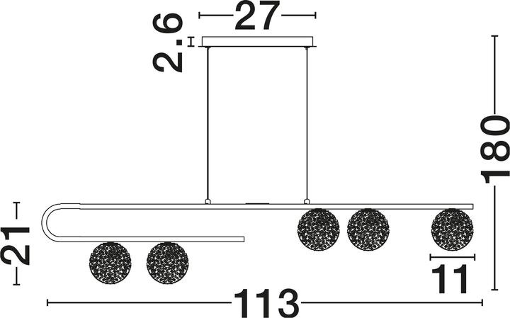 Actual product image Nova Luce Mirano (G9)