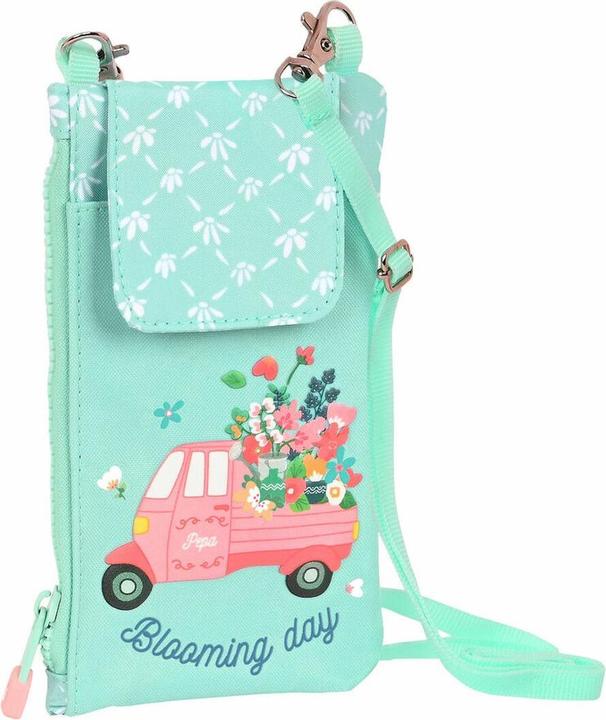 Actual product image Safta Wallet Pepa mobile phone case green