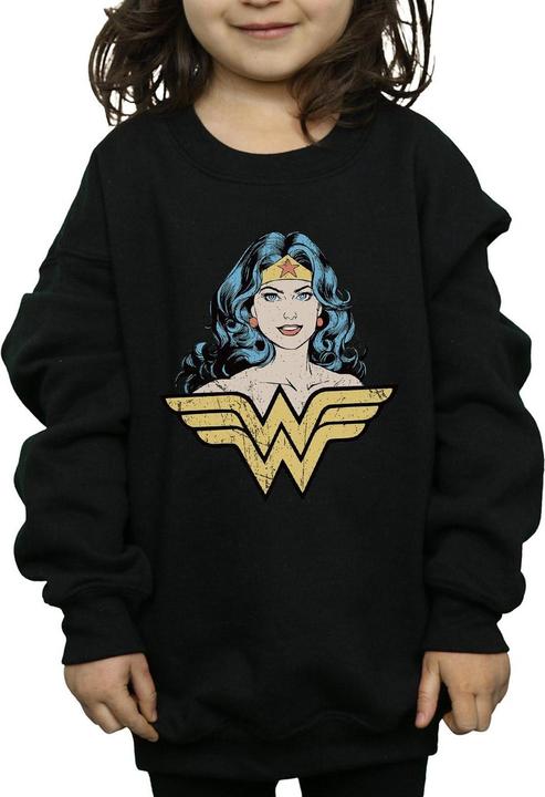 Produktbild Wonder Woman Gaze Sweatshirt Mädchen (152, 158)