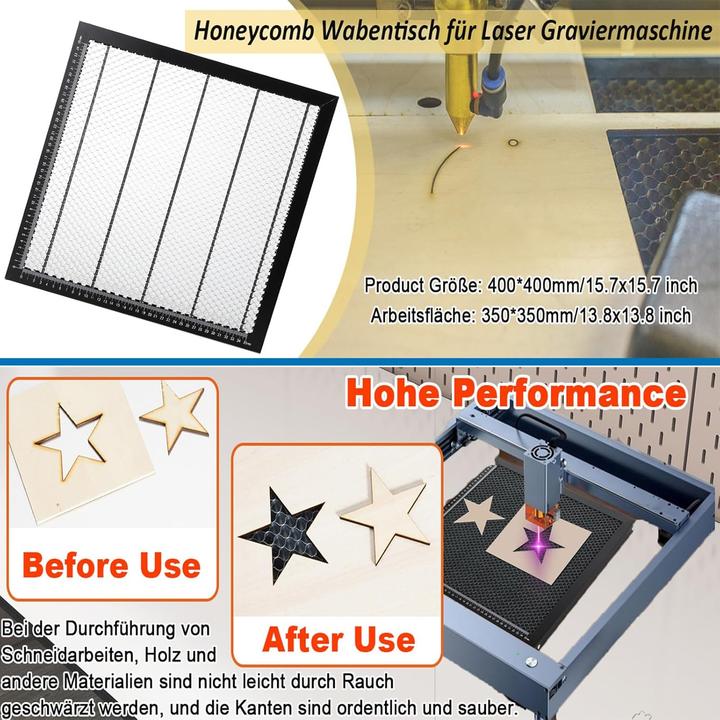 Image du produit Lfhelper Wabentisch für Graviermaschinen (400x400 mm)