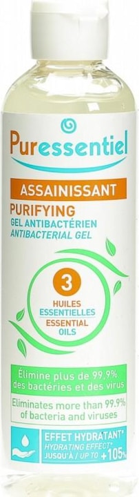 Actual product image Puressentiel Gel reinigend antibakteriell mit 3 ätherischen Ölen (250 ml)