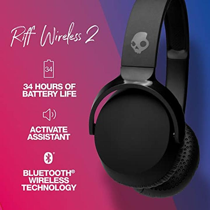 Image du produit Skullcandy Riff 2 (Pas de réduction du bruit, 34 h, Filaire, Sans fil)