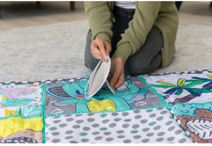 Immagine prodotto Infantino Un grande tappeto di scoperta (120 x 120 cm)