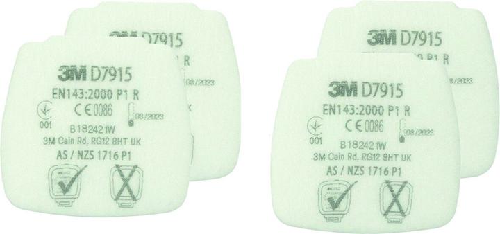 Produktbild 3M Partikel-Einlegefilter Secure Click (Atemschutzmaske Ersatzfilter)