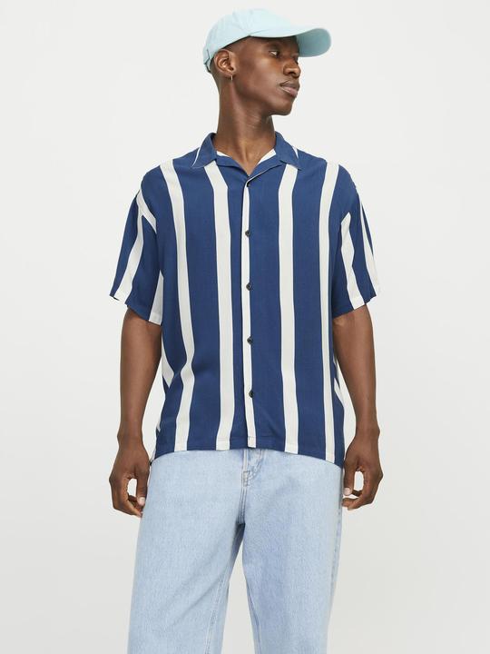 Produktbild Jack & Jones Jjjeff Resort Stripe Shirt Ss Relaxed (XL)