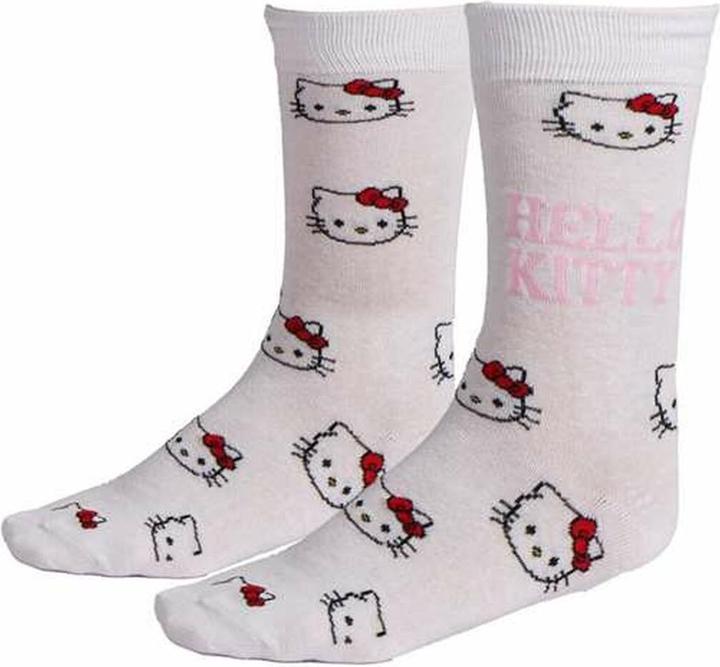 Actual product image Cerdá Sanrio Socken Hello Kitty Face White 36-43 (Single pack, 36 - 43)