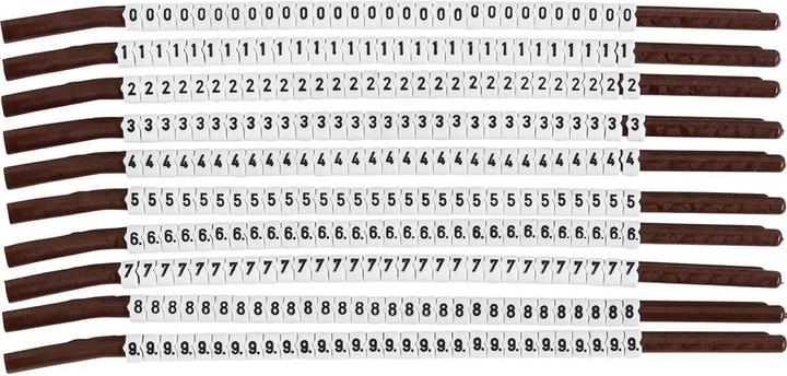 Actual product image Brady ClipSleeve cable labelling, size 15