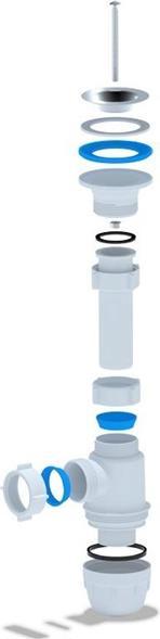 Image du produit Ani Plast SIPHON POUR LAVABO 1 1/4 (Siphon en bouteille, 1 1/4")
