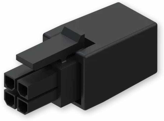 Actual product image Teltonika 4-PIN plug with contact terminals