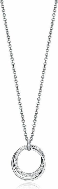 Actual product image Viceroy Timeless Steel Necklace with Zircons Chic 75279C01000 (Stainless steel)