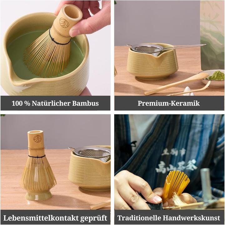 Actual product image 8-teiliges Matcha-Tee-Set