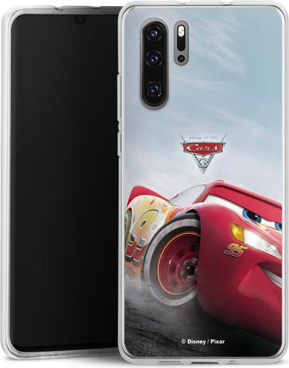 Actual product image DeinDesign Silikon Hülle für Huawei P30 Pro Handyhülle Case Smartphone Schutzhülle Cars Lightning Mcqueen 95 (Huawei P30 Pro)