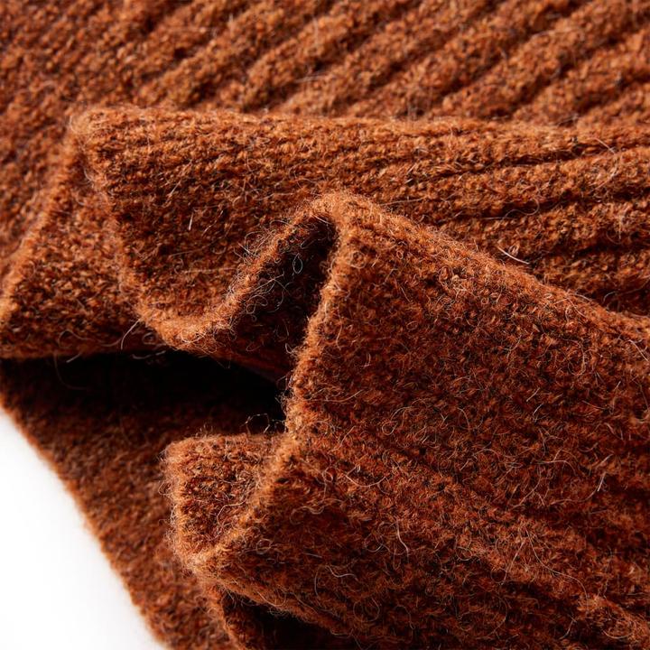 Immagine prodotto VidaXL Cardigan per bambini cognac 116,Materiale: 17% acrilico. 63 (116)
