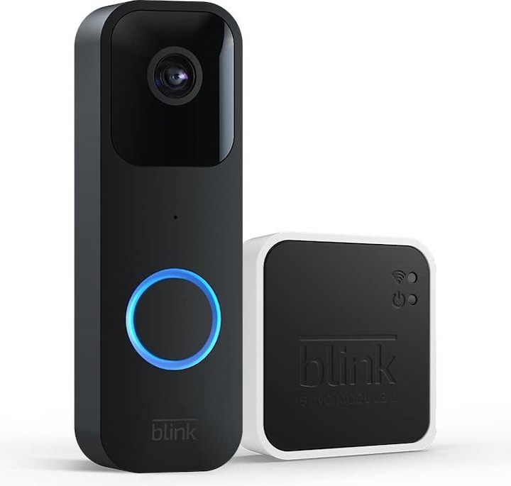 Produktbild Amazon Video Doorbell + Sync Module 2 (Kabellos)
