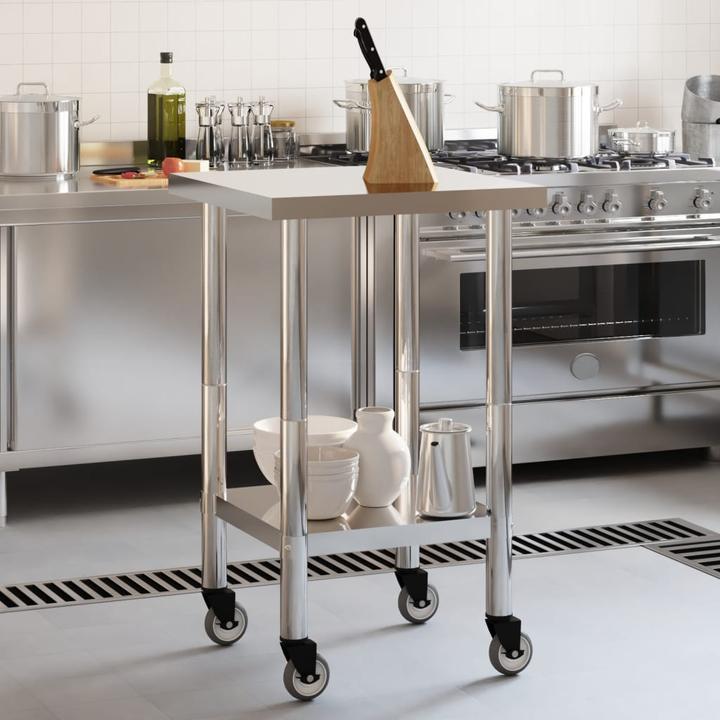 Actual product image vidaXL Küchentisch (55 cm, 55 cm)