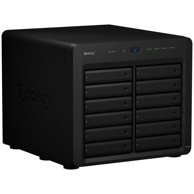 Synology 12-bay DiskStation AMD Ryzen V1500B quad (DS2422+), NAS