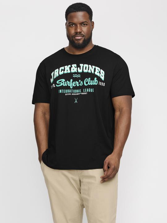 Actual product image Jack & Jones Jjelogo Tee Ss O-Neck 2 Col Aw24 S Pls (XXL)