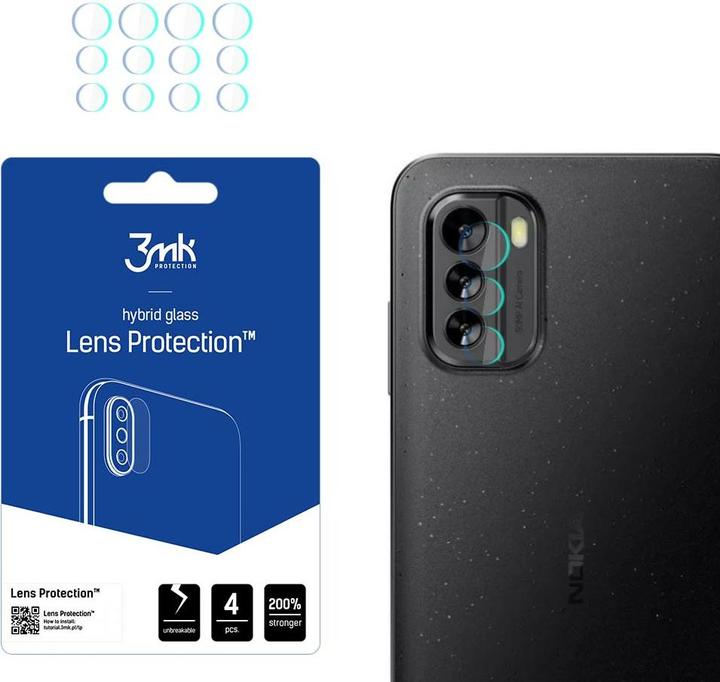 Produktbild 3MK Lens Protect Nokia G60 5G Ochrona na obiektyw aparatu 4szt (1 Stück, Nokia G60 5G)