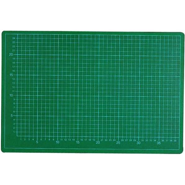 Ecobra, Unterlage, STANDARD-CUTTING-MAT in Sondergrösse 3 mm stark, 5-lagig, Schneideunterlage 120 x 80 cm, beidseitig (...