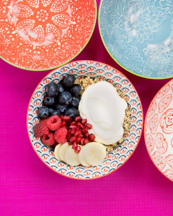 Actual product image Kitchen Craft KitchenCraft Glazed Stoneware Bowl, Black Tile, 15.5x7.5cm, Labelled (15.50 cm, 1.87 l, 1x)