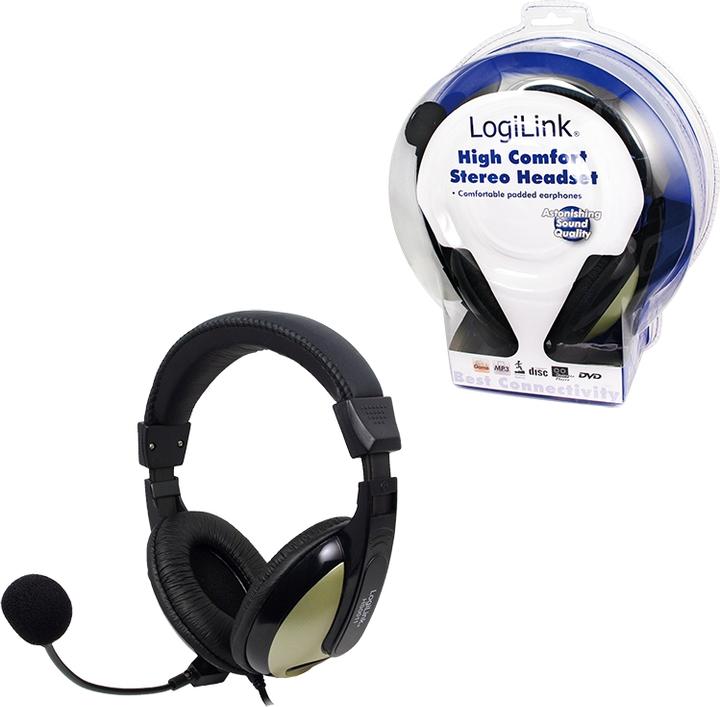 Actual product image LogiLink Stereo Headset (Cable)