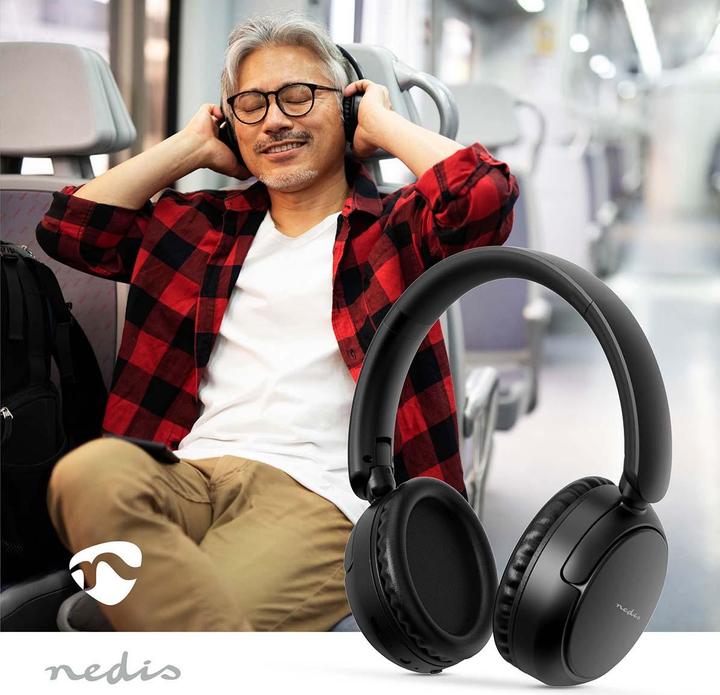 Actual product image Nedis HPBT4024BK (No noise cancellation, Cable, Wireless)