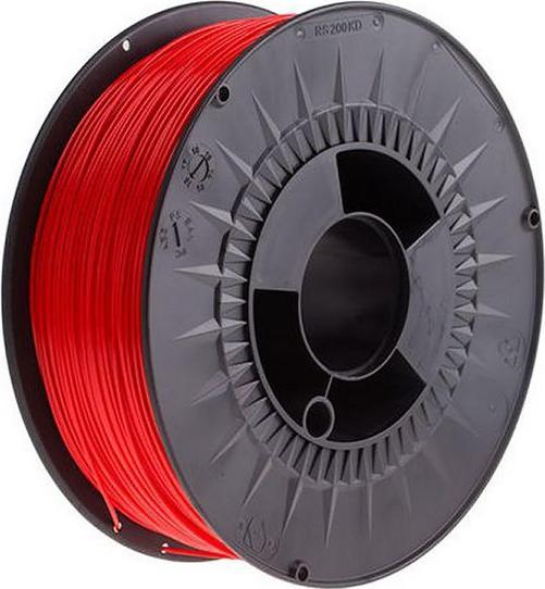 Produktbild RS PRO Red PLA 1.75mm filament 2.3kg (PLA, 1.75 mm, 2300 g)