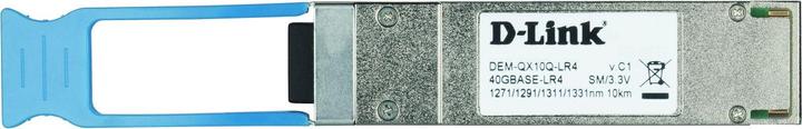 Immagine prodotto D-Link DEM-QX10Q-LR4 Modulo ricetrasmettitore di rete Fibra ottica QSFP+ 1331 nm