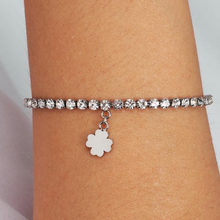 Immagine prodotto La Petite Story Tennis Br Amicizia Wh Cryst+ (16 cm, Acciaio inossidabile)