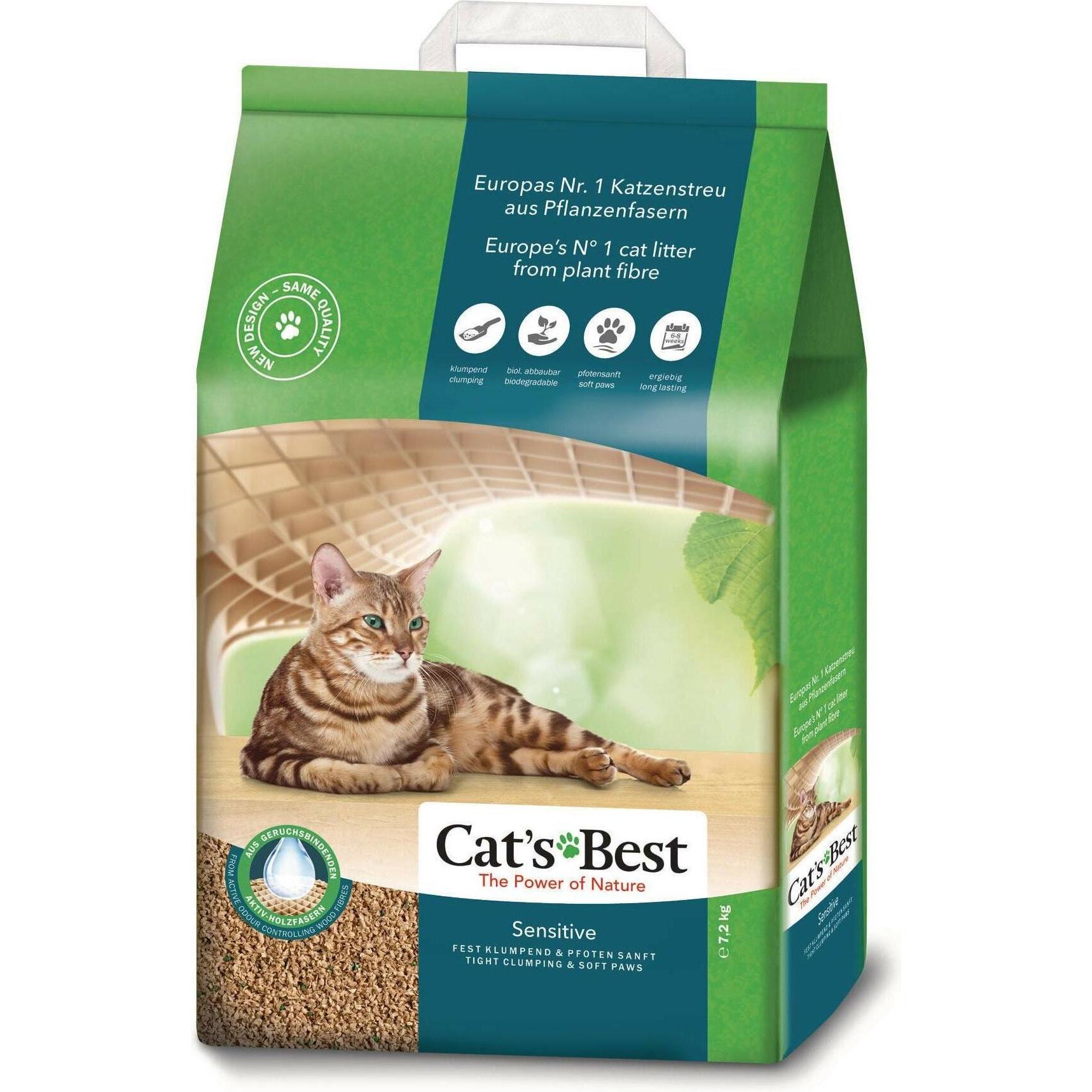 Comparer les prix de Cat's Best Sensitive Litière pour chat