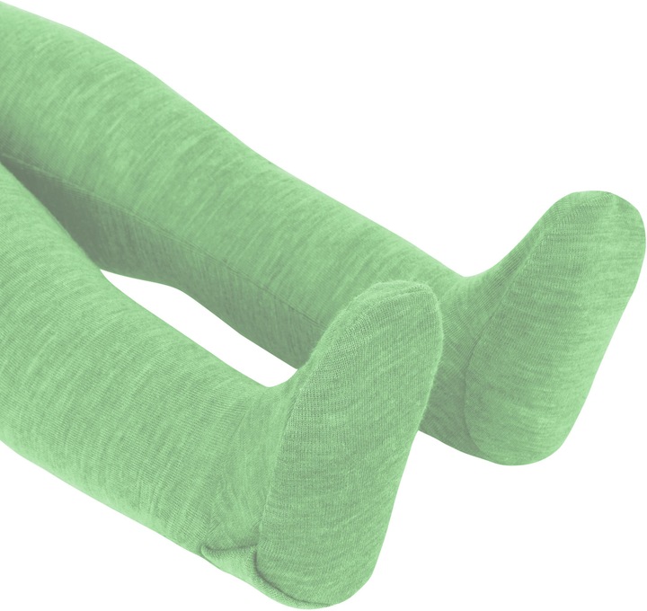 Produktbild Normani 2er Pack Baby Merino Hose mit Füssen - 9537 (92)
