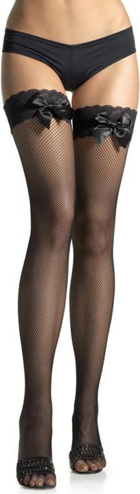 Actual product image Leg Avenue Netzstrümpfe mit Schleife (One size)