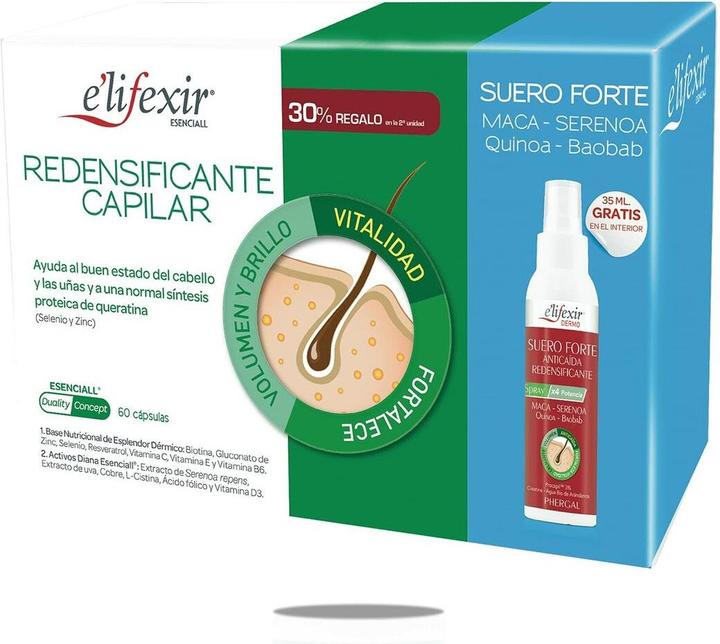 Actual product image Phergal Redensifying Essential Pack Capsules + Serum (17 ml)