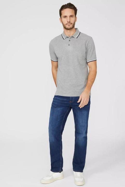 Produktbild Universal Textiles Poloshirt Mit kontrastfarbenen Streifen (S)