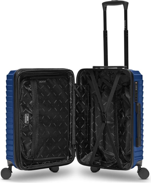 Actual product image Redolz Essentials 18 4-wheel cabin trolley 55 cm with stretch fold (44 l)