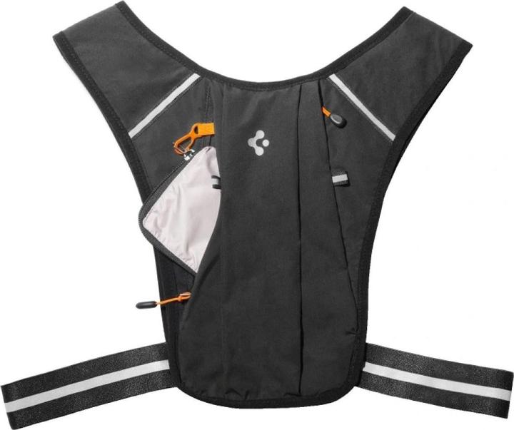 Actual product image Spigen Dynamic Shield Running Vest Black (One size)