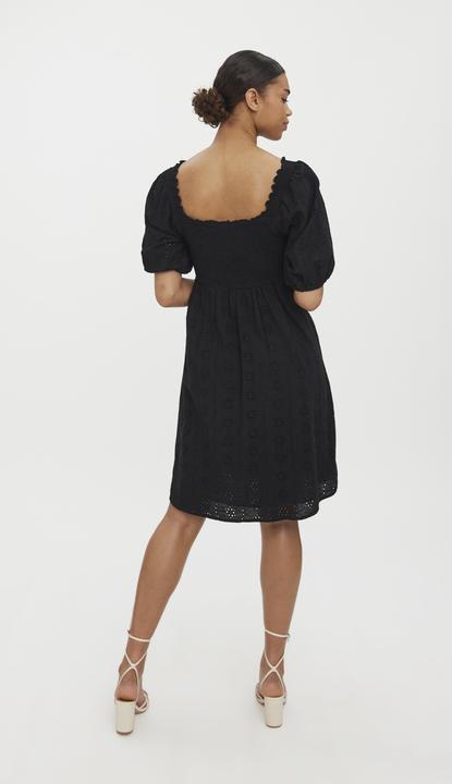 Produktbild Vero Moda Gesmoktes Broderie Anglaise Minikleid (XS)