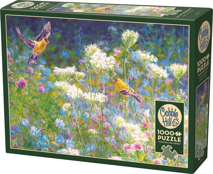 Actual product image Cobble Hill Puzzle 1000 pieces Visiting the Meadow (1000 pieces)