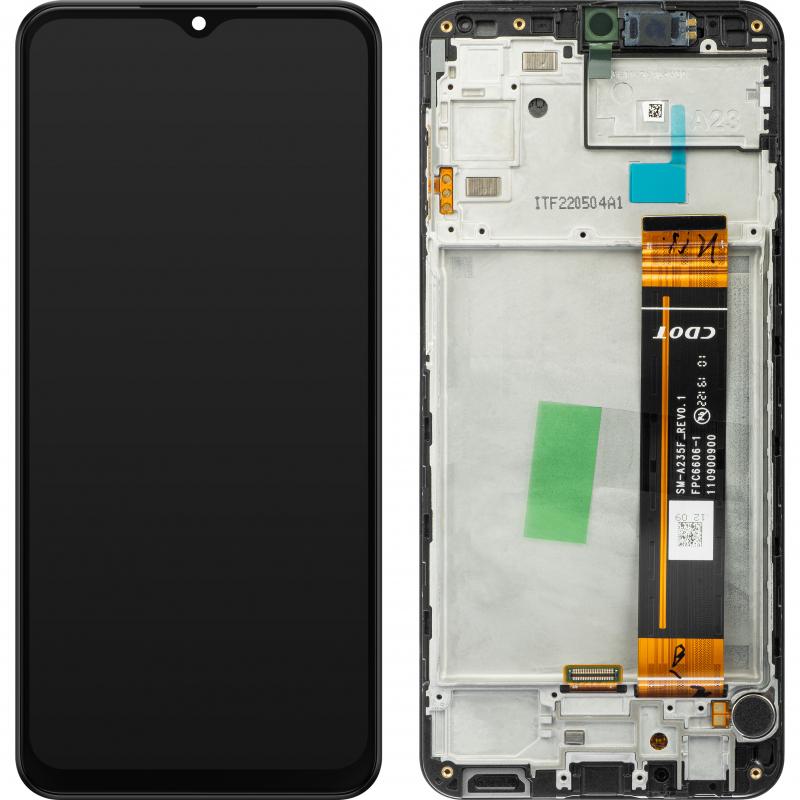 Samsung Display Unit für Galaxy A23 A235, Schwarz (Display), Mobilgerät Ersatzteile