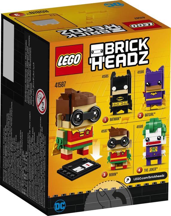 Immagine prodotto LEGO Robin (41587, LEGO Brickheadz)