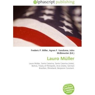 Lauro Müller, Fachbücher
