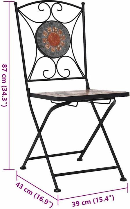 Produktbild vidaXL Gartenstuhl