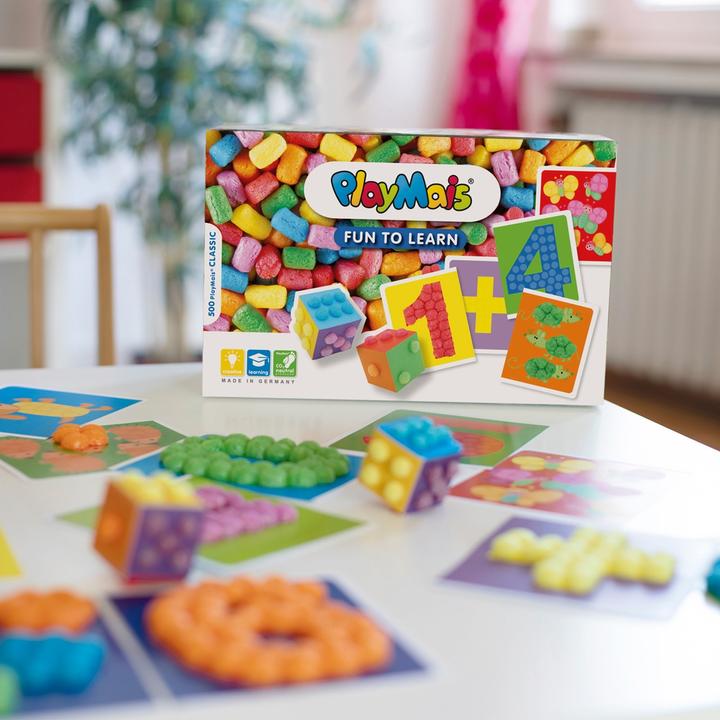 Produktbild PlayMais Fun to learn Numbers (Dänisch, Deutsch, Englisch, Französisch, Italienisch, Niederländisch, Norwegisch, Polnisch, Portugiesisch, Spanisch, 3 - 6 Jahre)
