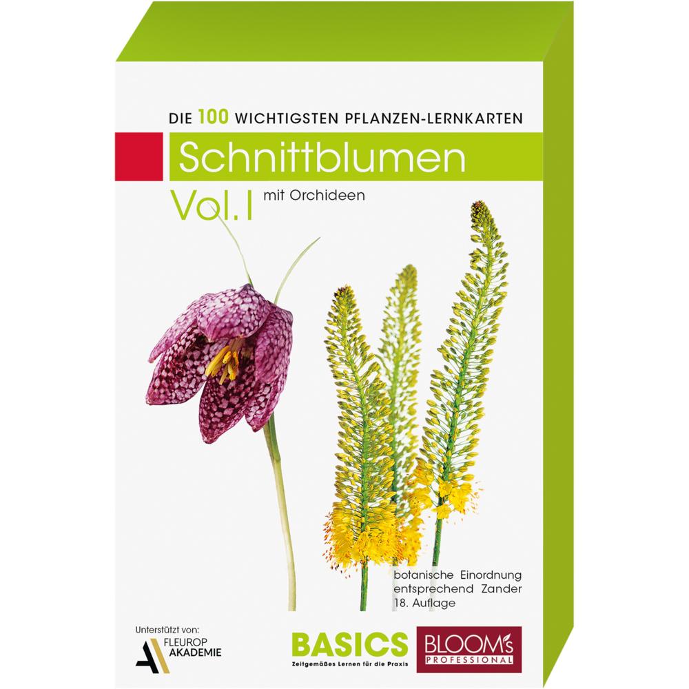 Pflanzen-Lernkarten, Die 100 wichtigsten Schnittblumen. Vol.1, Schulbücher von Karl-Michael Haake