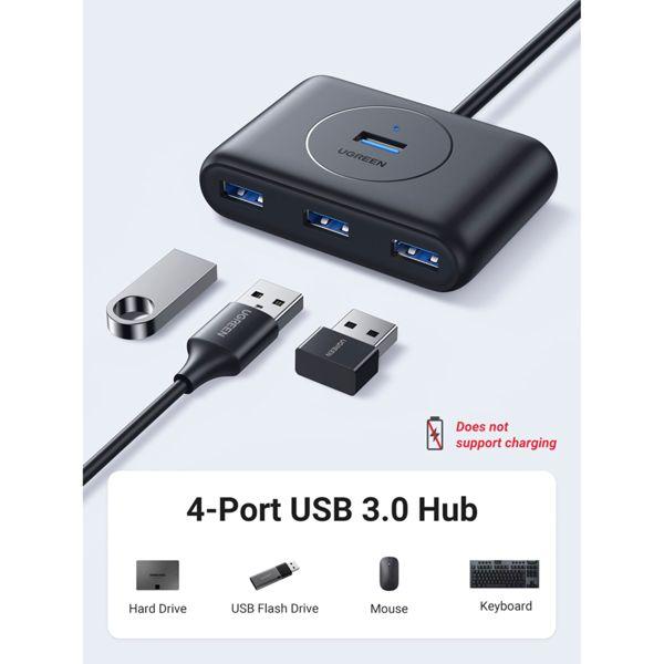 Produktbild Ugreen Hub USB 3.0 4in1 (USB-A, 4 Ports)
